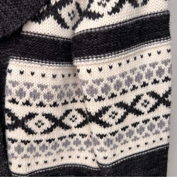Sansara Fair Isle Wool Blend Chunky Sweater Size Medium - Picture 5 of 10